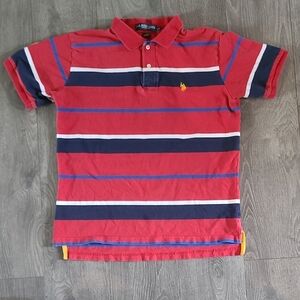 Mens Stripped US Polo Association Shirt